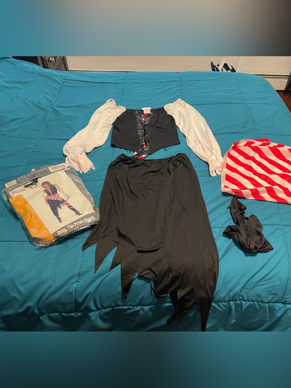 Womens California costumes Ruby, the pirate beauty costume S